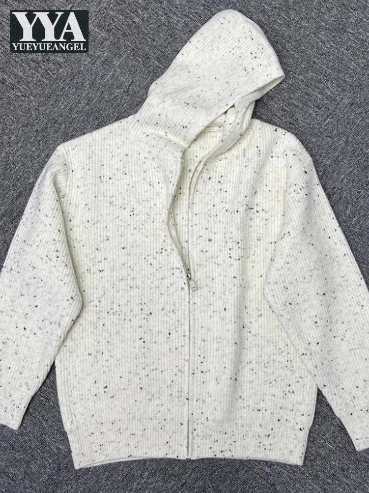 Autumn Mens Casual Hooded Sweater Cardigan Zipper Knitwear Outwear Coat Streetwear Fashion New Printed Loose Fit Knitted Jacket
Autumn Mens Casual Hooded Sweater Cardigan Zipper Knitwear Outwear Coat Streetwear Fashion New Printed Loose Fit Knitted Jacket