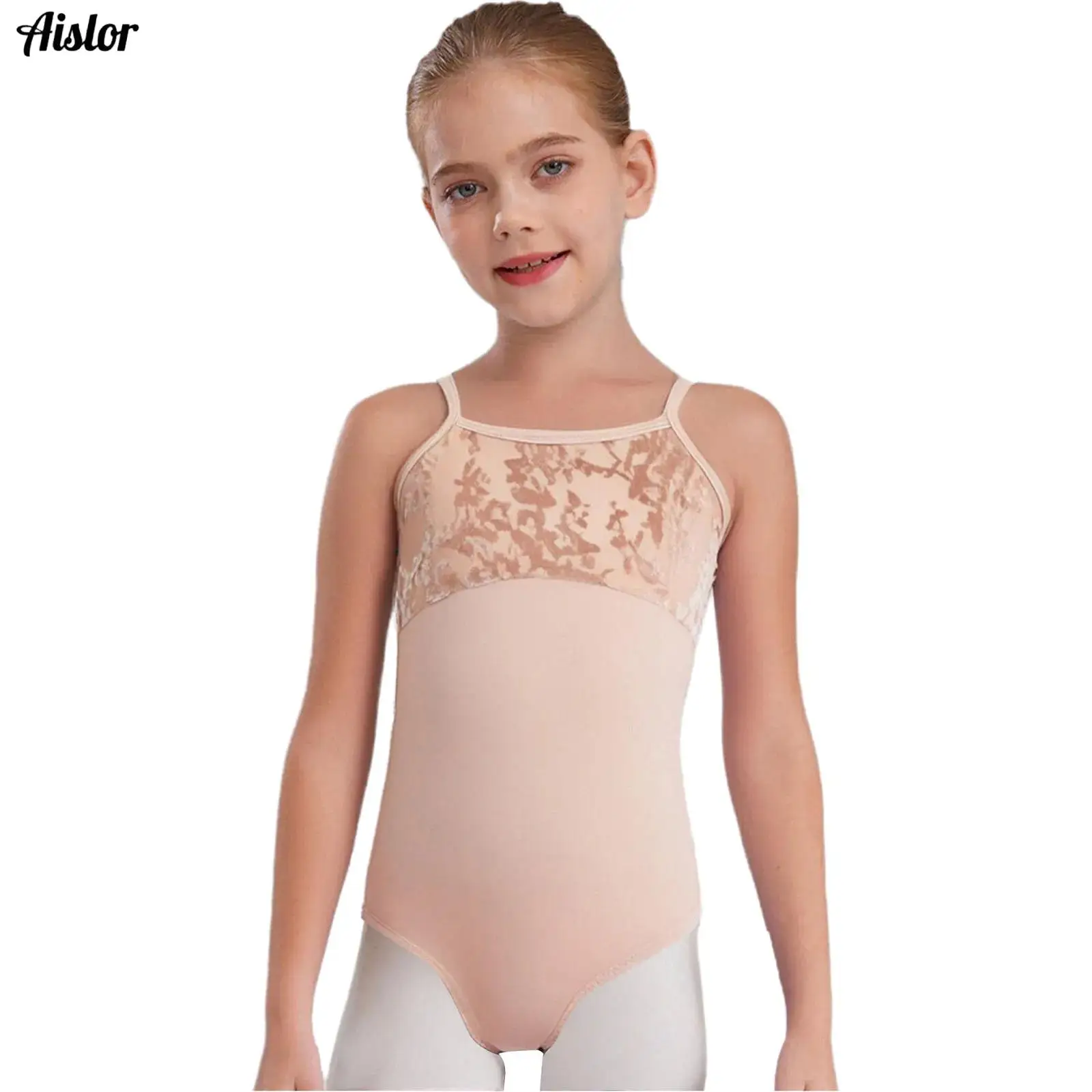 Kids Girls Floral Velvet Patchwork Ballet Gymnastics Dance Bodysuit Cross U Back Spaghetti Straps Dance Leotard for Performance
Kids Girls Floral Velvet Patchwork Ballet Gymnastics Dance Bodysuit Cross U Back Spaghetti Straps Dance Leotard for Performance