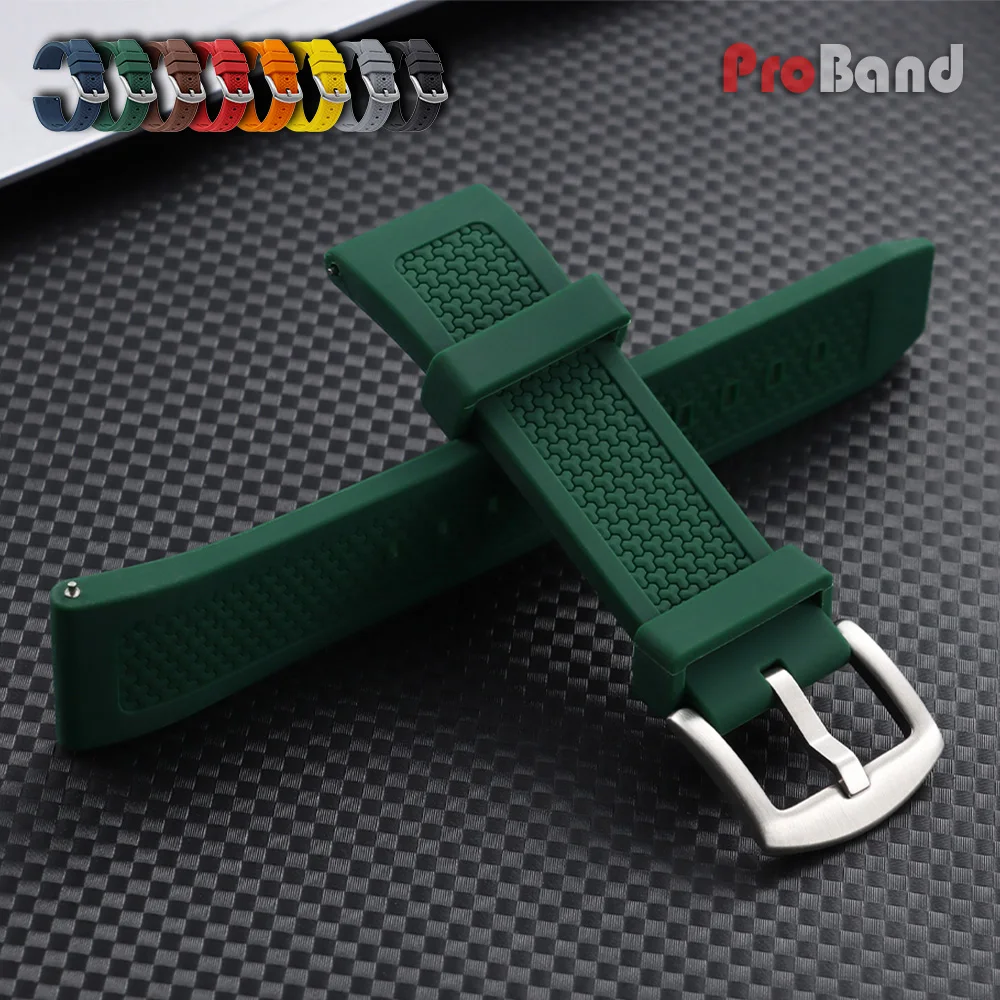 Quick Relase Silicone Rubber Watch Strap 20mm 22mm 24mm Smart Watch Band Black Green Orange Blue Wristband Waterproof Bracelets
Quick Relase Silicone Rubber Watch Strap 20mm 22mm 24mm Smart Watch Band Black Green Orange Blue Wristband Waterproof Bracelets