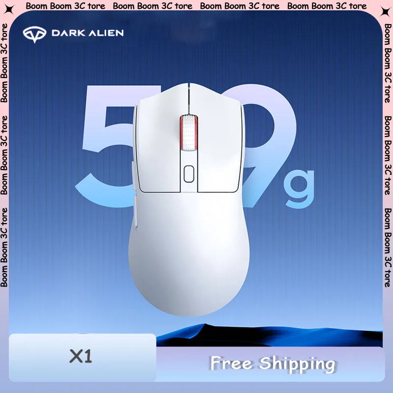 DARK ALIEN X11 Pro Gaming Mouse Wireless Bluetooth Tri-Mode 1Khz Paw3311 RGB Magnetic Charging Dock Ergonomic PC Accessories
DARK ALIEN X11 Pro Gaming Mouse Wireless Bluetooth Tri-Mode 1Khz Paw3311 RGB Magnetic Charging Dock Ergonomic PC Accessories
