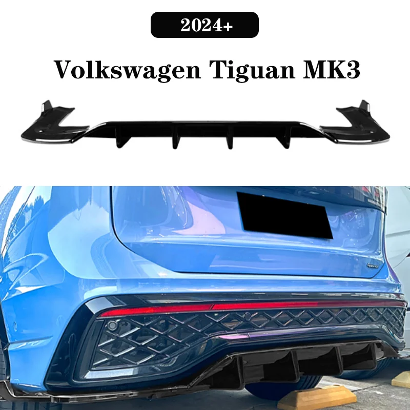 Tiguan MK3 Автомобильный 4-жильный задний бампер, диффузор, задние боковые разветвители, спойлер для Volkswage Tiguan MK3 Rline Standard 2024 2025
Tiguan MK3 Автомобильный 4-жильный задний бампер, диффузор, задние боковые разветвители, спойлер для Volkswage Tiguan MK3 Rline Standard 2024 2025