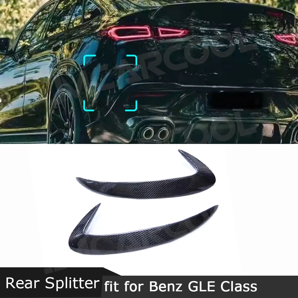 Car Rear Bumper Fins Accessories Carbon Fiber for Benz GLE Class C167 GLE350 GLE53 AMG Sport Coupe 2020-2023 FPR Decoration
Car Rear Bumper Fins Accessories Carbon Fiber for Benz GLE Class C167 GLE350 GLE53 AMG Sport Coupe 2020-2023 FPR Decoration