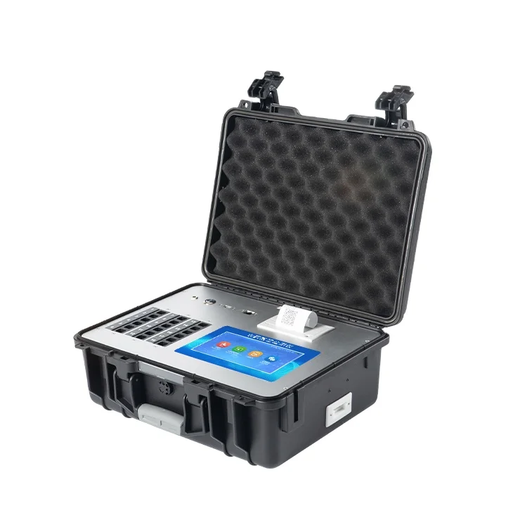 Integrated Pesticide Residue Detector Colloidal Gold Method Pesticide for Agricultural Residues Testing Instrument
Integrated Pesticide Residue Detector Colloidal Gold Method Pesticide for Agricultural Residues Testing Instrument
