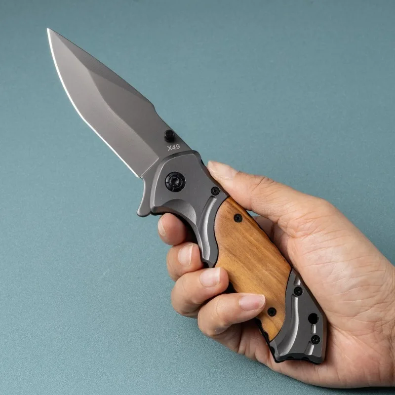 Camping Folding Knives High Hardness Survival Steel Outdoors Self Defense Military Tactical Knives for Hunting and Fishing
Camping Folding Knives High Hardness Survival Steel Outdoors Self Defense Military Tactical Knives for Hunting and Fishing
