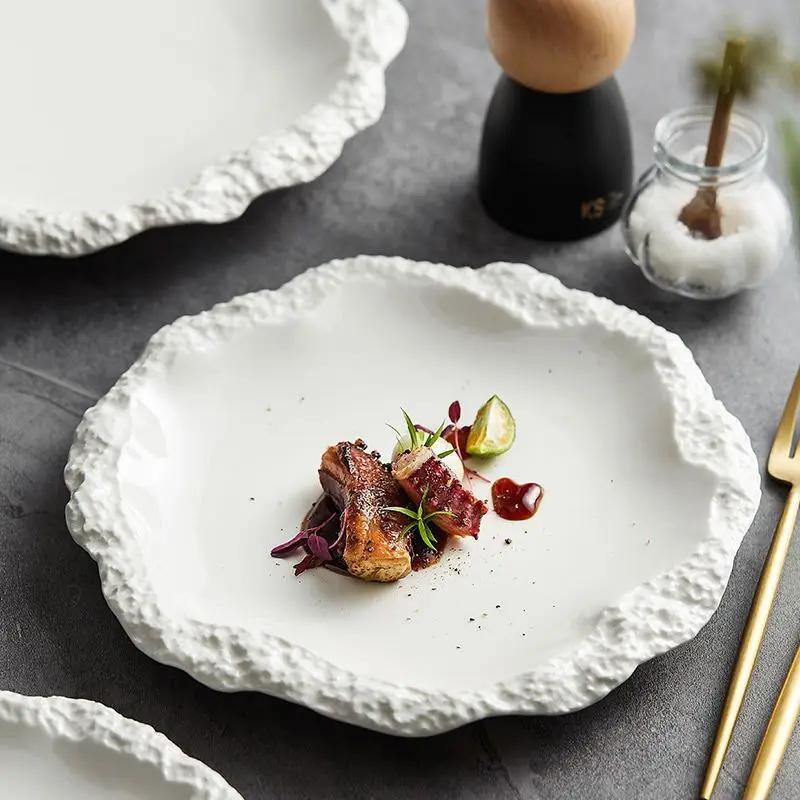 Ro Pattern Cerc Plate Hotel Dining Utensils Flat Di Home Use Ins Sle Food Presentation China Plain Color European Sle
Ro Pattern Cerc Plate Hotel Dining Utensils Flat Di Home Use Ins Sle Food Presentation China Plain Color European Sle