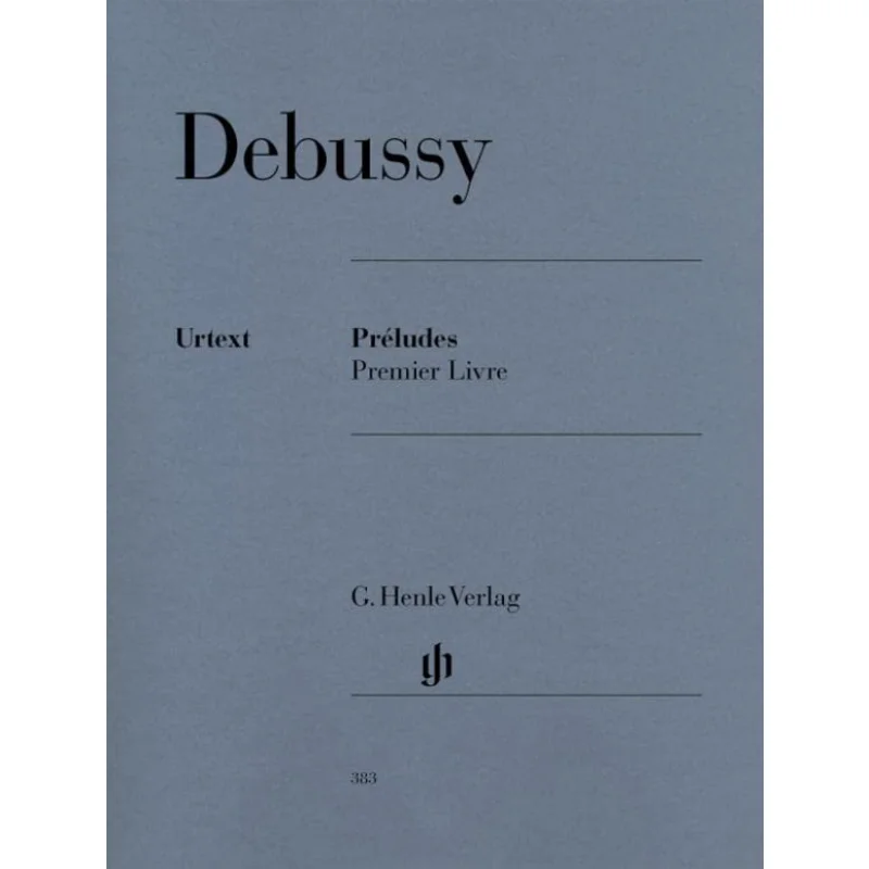 HN383 Debussy Preludes 1 Debussy Claude G Henle Verlag 9790201803838 Book
HN383 Debussy Preludes 1 Debussy Claude G Henle Verlag 9790201803838 Book