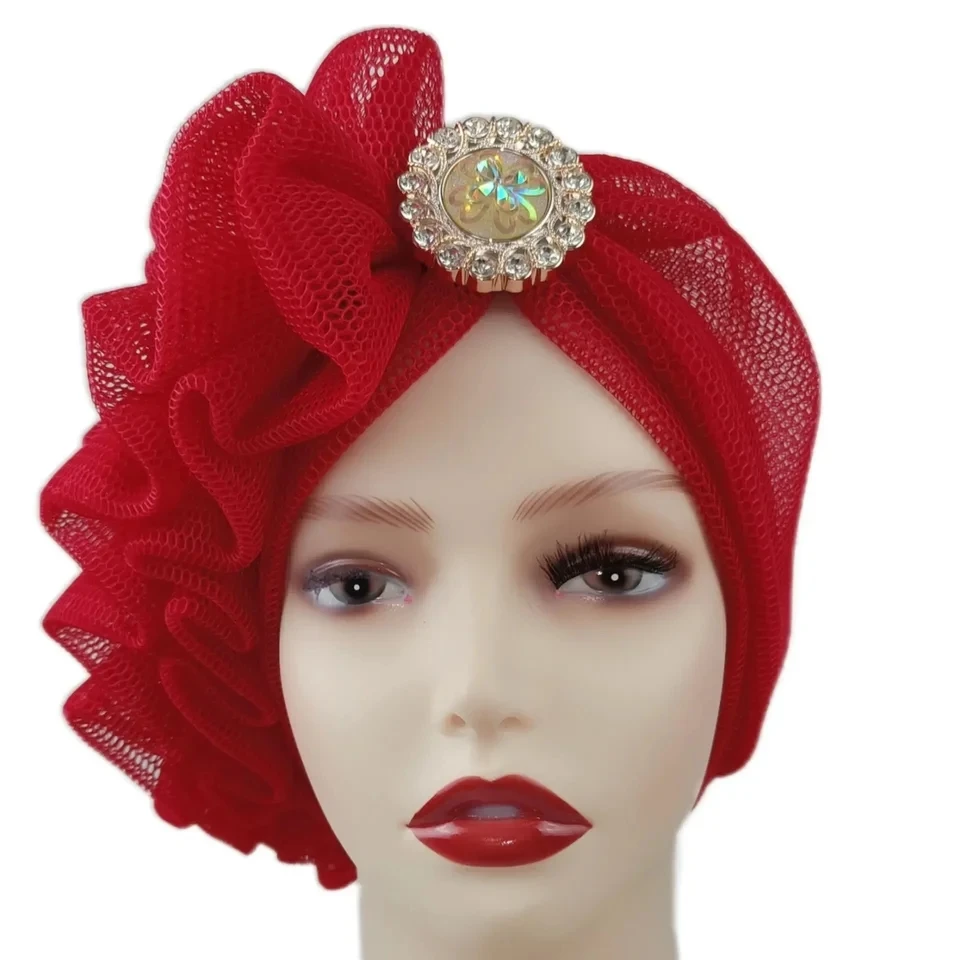 2024 Summer Fashion African Women Solid Color Hats African Headtie African Caps
2024 Summer Fashion African Women Solid Color Hats African Headtie African Caps