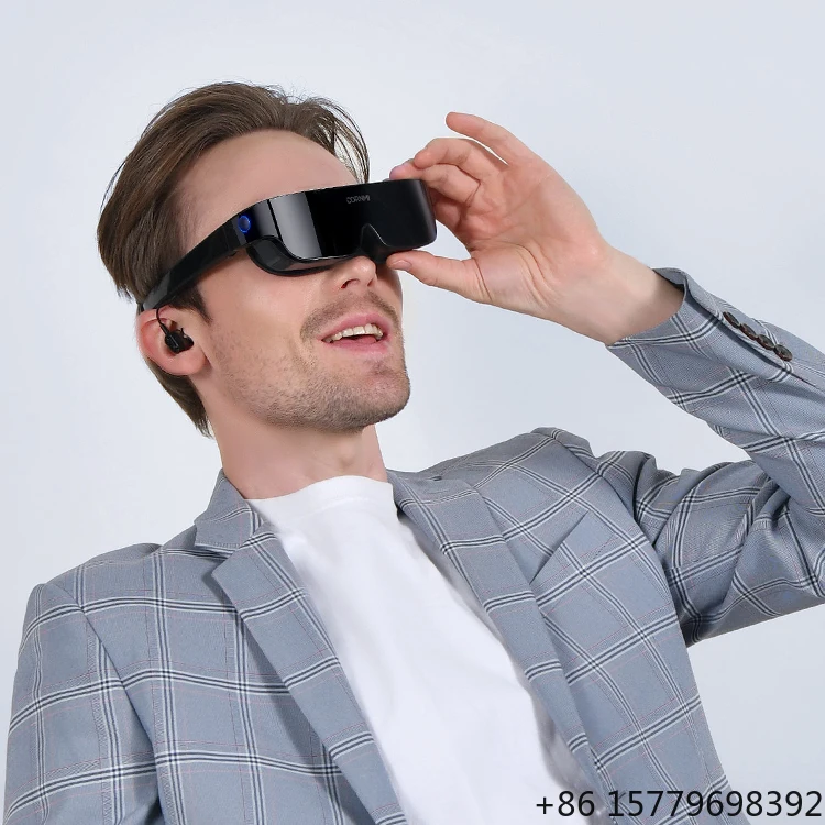 Immersive 3D MR Hardware Smart Glasses Head Mounted Virtual Reality Display, for Private Cinema & Gaming Stock
Immersive 3D MR Hardware Smart Glasses Head Mounted Virtual Reality Display, for Private Cinema & Gaming Stock