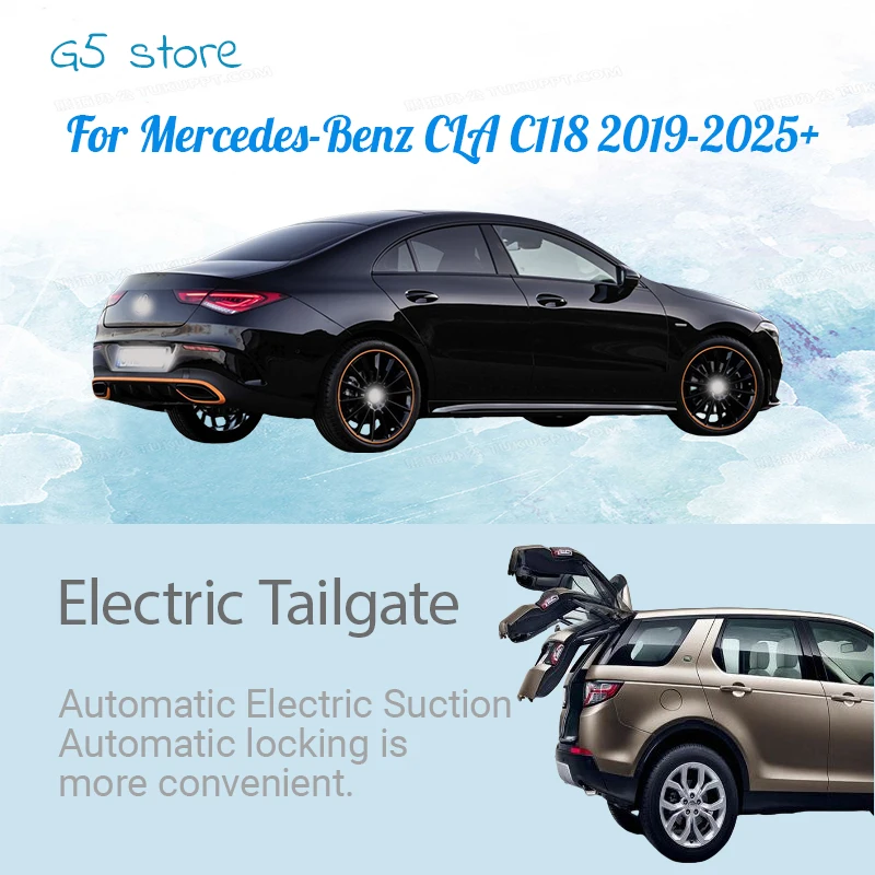 Modification of Anti-pinch Electric Tailgate: Automatic Trunk of Vehicle For Mercedes-Benz CLA C118 2019-2025+
Modification of Anti-pinch Electric Tailgate: Automatic Trunk of Vehicle For Mercedes-Benz CLA C118 2019-2025+