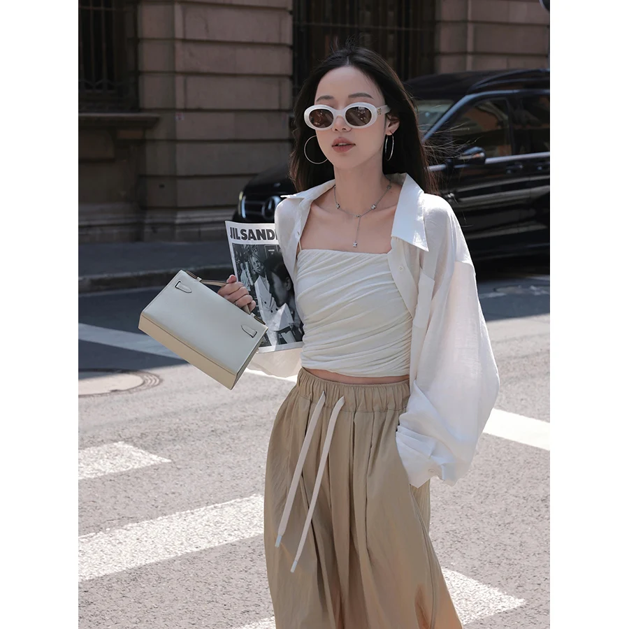 Ibell Zhang Women's Loose Long Sve Pure Color irt Summer Sun Protection Casual irt Comfortable Linen Blend Premium Qua...
Ibell Zhang Women's Loose Long Sve Pure Color irt Summer Sun Protection Casual irt Comfortable Linen Blend Premium Qua...