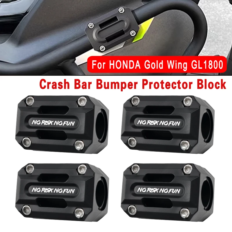 For HONDA Gold Wing GL1800 2001-2024 GL 1800 GOLD WING Motorcycle Bumper Engine Guard Protection Decorative Guard Block 22-28MM
For HONDA Gold Wing GL1800 2001-2024 GL 1800 GOLD WING Motorcycle Bumper Engine Guard Protection Decorative Guard Block 22-28MM