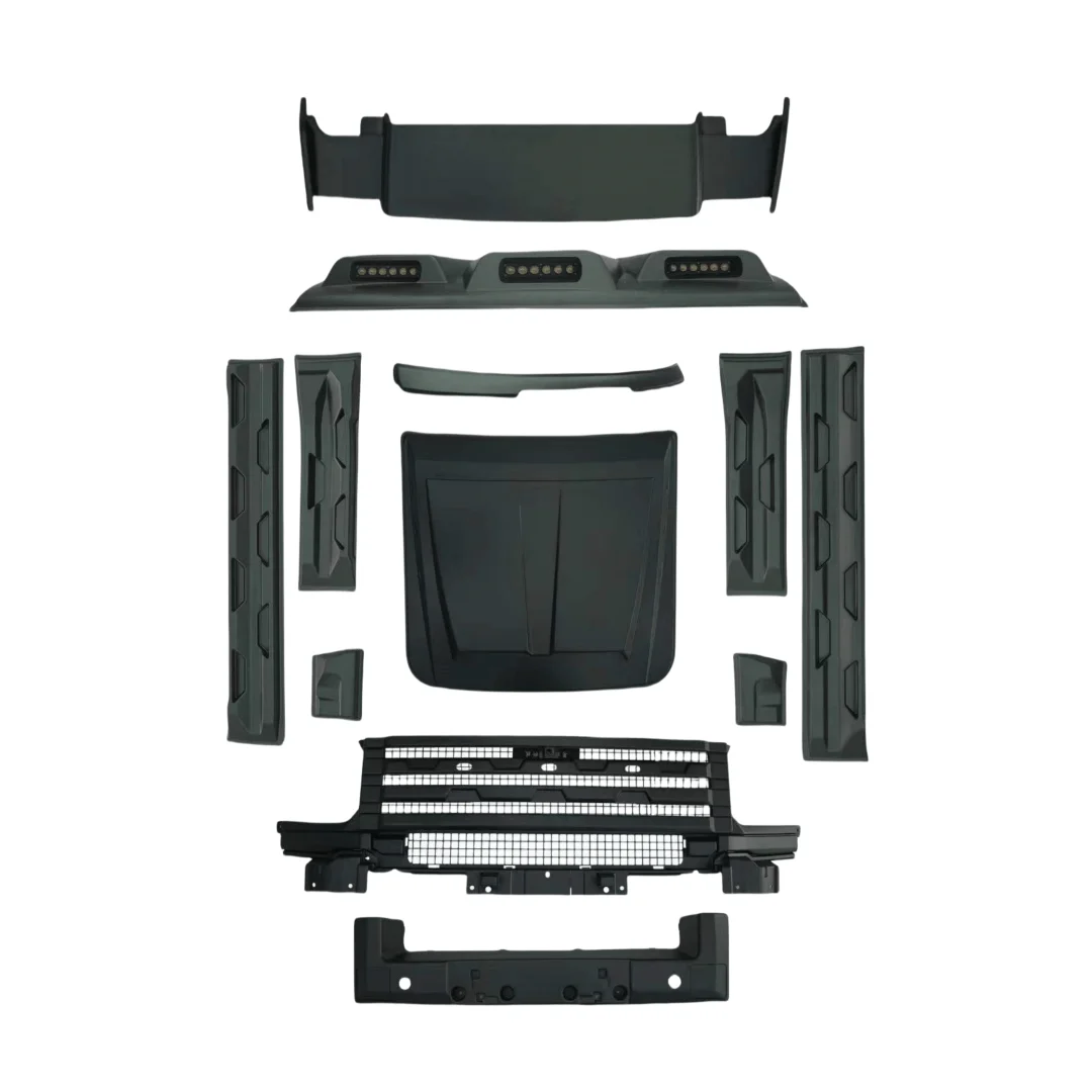 New Body T2 2024 Traveller Upgraded High Performance Front Bumper Side Skirt, Parking Assist Sensor Cut, Screw Fixed
New Body T2 2024 Traveller Upgraded High Performance Front Bumper Side Skirt, Parking Assist Sensor Cut, Screw Fixed