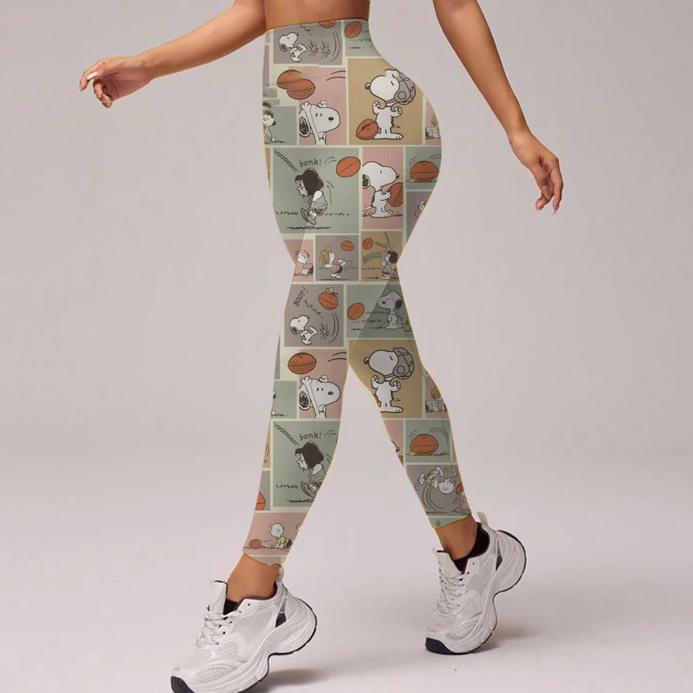 Spring and summer hot-selling Pilates women's Snoopy print seamless peach hip high-waisted hip pants elastic fitness yoga pants
Spring and summer hot-selling Pilates women's Snoopy print seamless peach hip high-waisted hip pants elastic fitness yoga pants