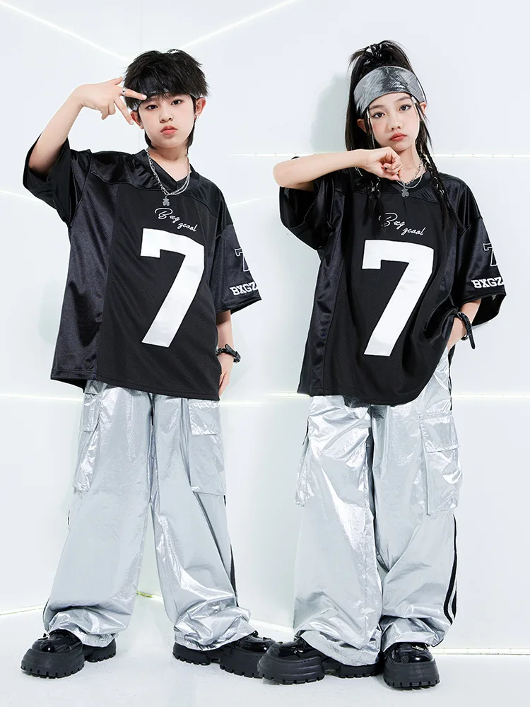 Street Dance Children's Trendy Performance Outfit Boys SethiphopChildren's Hip-Hop Fashion Brand7NumberTShirt Jazz
Street Dance Children's Trendy Performance Outfit Boys SethiphopChildren's Hip-Hop Fashion Brand7NumberTShirt Jazz