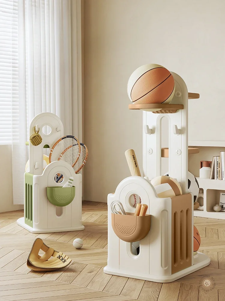 Basketball storage rack football volleyball badminton classification storage finishing frame
Basketball storage rack football volleyball badminton classification storage finishing frame