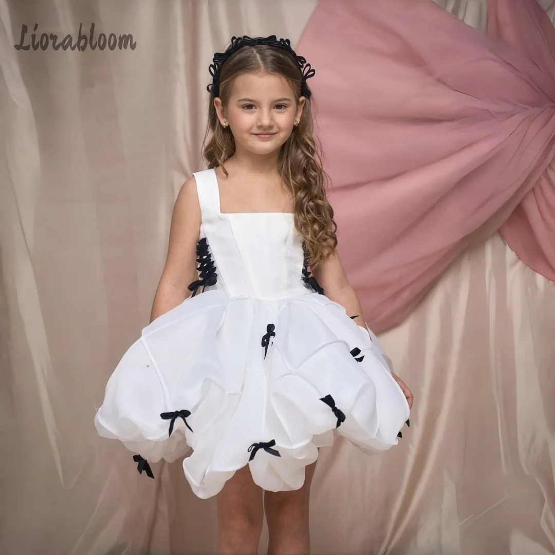 Girls' White Lace Formal Dress Halter-Neck Two-Piece Set Custom Multi-Color Flower Girl Wedding Party Attire свадебное платье
Girls' White Lace Formal Dress Halter-Neck Two-Piece Set Custom Multi-Color Flower Girl Wedding Party Attire свадебное платье