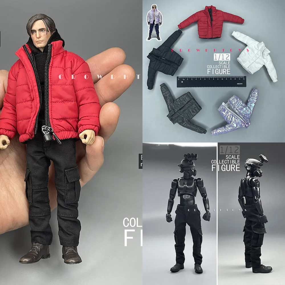 1/12 Men's Clothes Down Jacket Trendy Long Sleeve Zipper Sports Jacket Parkas Coat Overalls Cargo Pant For 6" Action Figure
1/12 Men's Clothes Down Jacket Trendy Long Sleeve Zipper Sports Jacket Parkas Coat Overalls Cargo Pant For 6" Action Figure