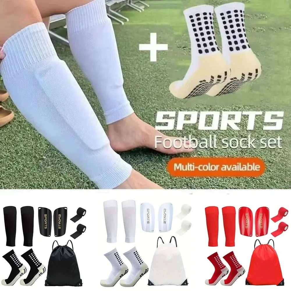 5pcs/set Lightweight Soccer Shin Guards Durable Leg Protective Football Shin Pads Shock Absorbing Non-slip Ankle Socks
5pcs/set Lightweight Soccer Shin Guards Durable Leg Protective Football Shin Pads Shock Absorbing Non-slip Ankle Socks