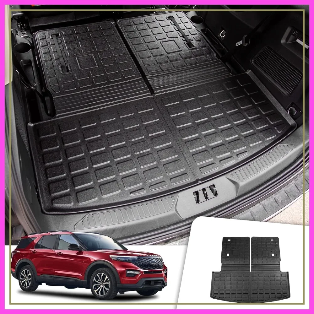 Cargo Mat Compatible with 2020-2026 Ford Explorer 6&7 Passenger Trunk Liner Back Seat Cover Protector
Cargo Mat Compatible with 2020-2026 Ford Explorer 6&7 Passenger Trunk Liner Back Seat Cover Protector