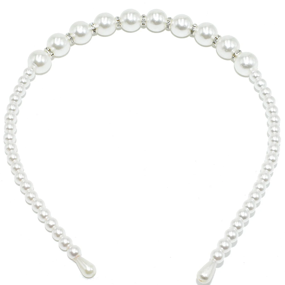 4 Pcs Pearl Headband Hair Accessories Big Hoop Handmade Headdress Elegant Headwrap
4 Pcs Pearl Headband Hair Accessories Big Hoop Handmade Headdress Elegant Headwrap