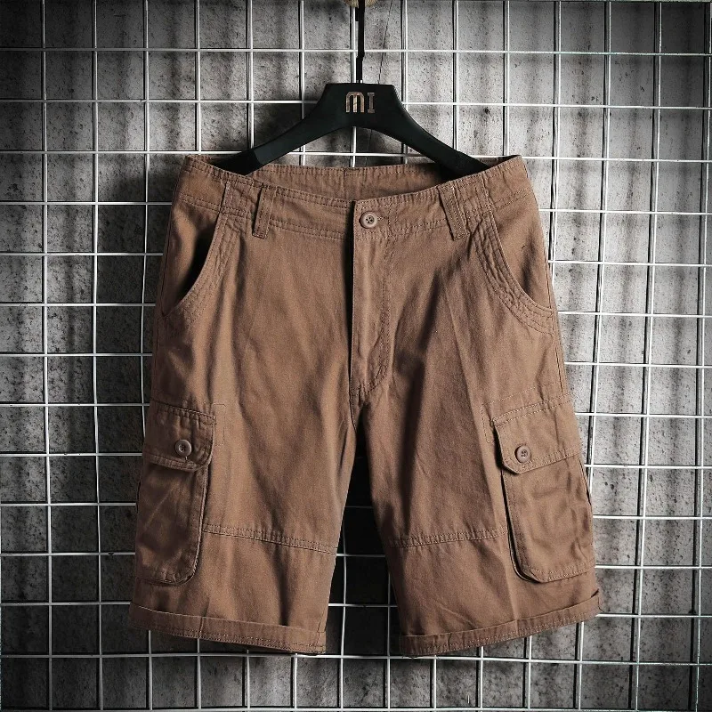 Men's Pure Cotton Cargo Shorts Casual Loose Fit Mid-Length Summer Wear Lightweight and Comfortable New Fashion Trend
Men's Pure Cotton Cargo Shorts Casual Loose Fit Mid-Length Summer Wear Lightweight and Comfortable New Fashion Trend