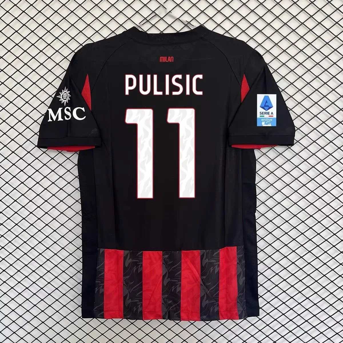 Modric Quick Drying Comfortable Moto 25-26 AC New Milan Player's Edition Jersey Home 10 Short Sleeve Leo Football Top
Modric Quick Drying Comfortable Moto 25-26 AC New Milan Player's Edition Jersey Home 10 Short Sleeve Leo Football Top