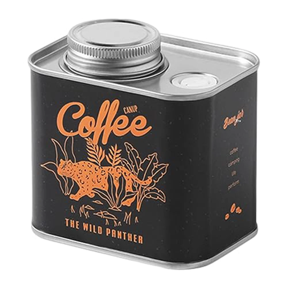 Tin Coffee Canister with One-Way Valve for Gas Release Airtight Seal Keeps Beans Fresh Longer Portable for Home Travel Use
Tin Coffee Canister with One-Way Valve for Gas Release Airtight Seal Keeps Beans Fresh Longer Portable for Home Travel Use