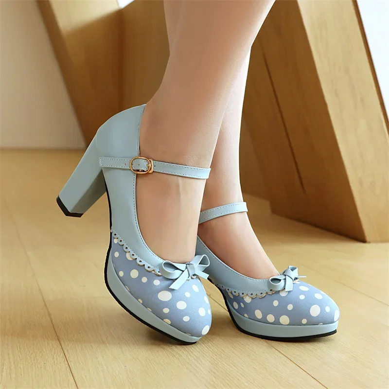 YQBTDL 2025 Princess Platform Pumps Sweet Bowtie Vintage Female High Heels Party Wedding Prom Footwear Girls Shoes 12 14 16 18
YQBTDL 2025 Princess Platform Pumps Sweet Bowtie Vintage Female High Heels Party Wedding Prom Footwear Girls Shoes 12 14 16 18