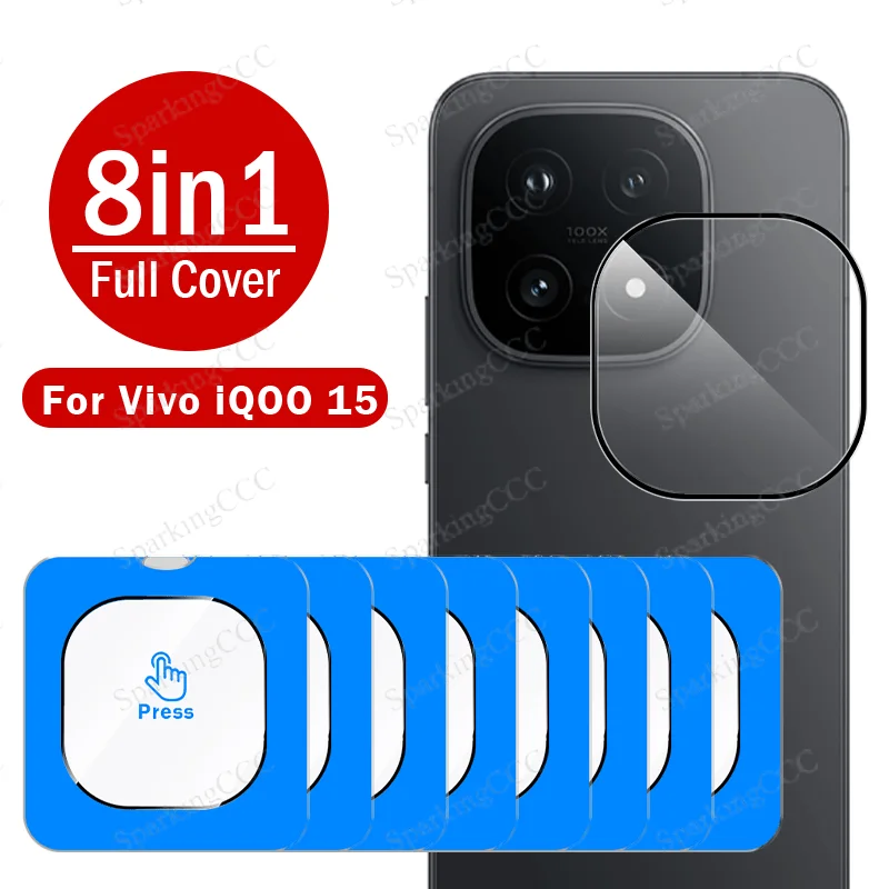 Camera Lens Protector for VIVO iQOO 12/12 Pro/ 13/ 15/ Neo10,9H Anti-Scratch,HD Transmittance,Anti-Glare, Perfect Matching-8Pcs
Camera Lens Protector for VIVO iQOO 12/12 Pro/ 13/ 15/ Neo10,9H Anti-Scratch,HD Transmittance,Anti-Glare, Perfect Matching-8Pcs