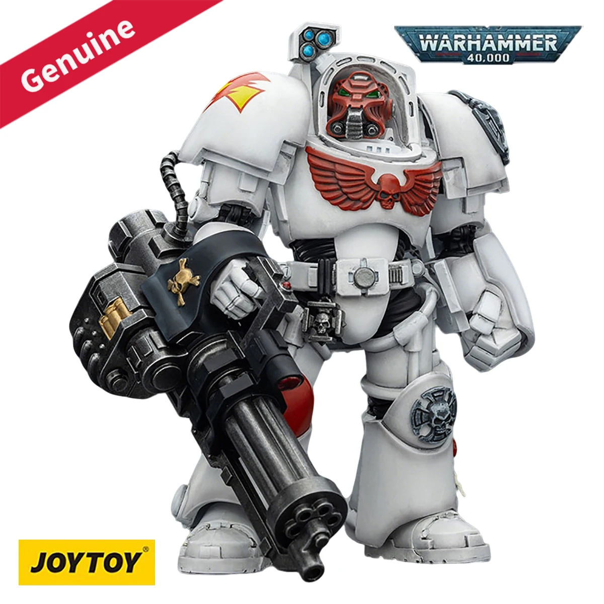 Оригинальная фигурка JOYTOY Action/Dolls Warhammer 40000 White Scars Terminator 3 с Power Fist и Assault Cannon, аниме-фигурка
Оригинальная фигурка JOYTOY Action/Dolls Warhammer 40000 White Scars Terminator 3 с Power Fist и Assault Cannon, аниме-фигурка