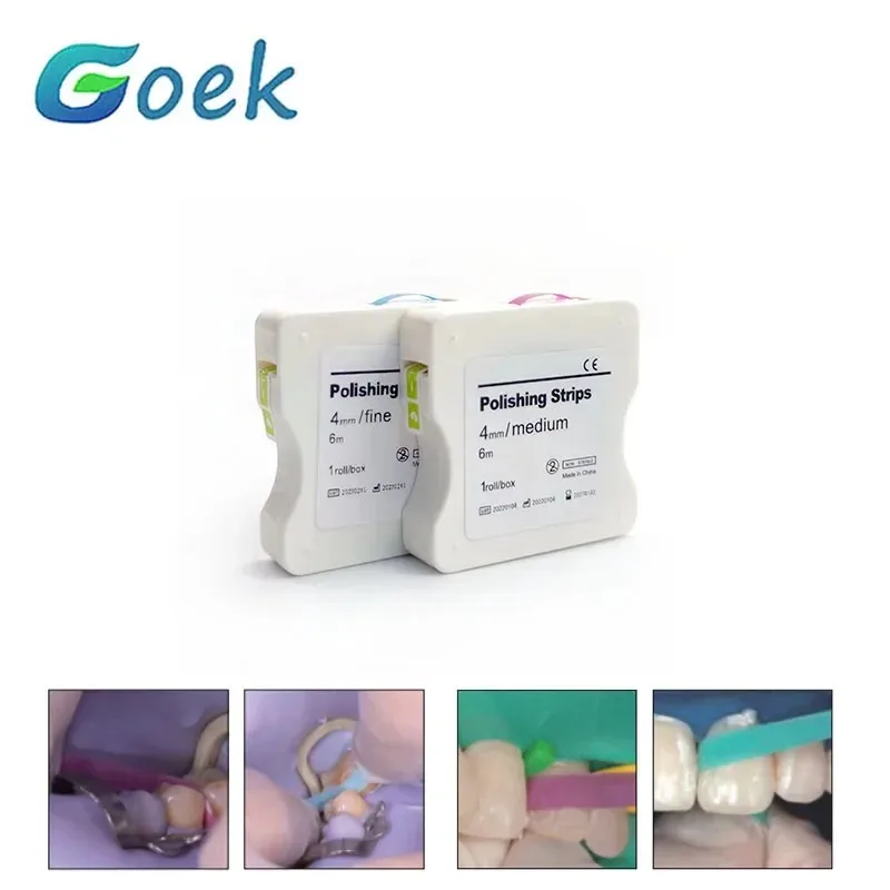 6m/Roll Dental Polishing Strip Resin Pink Blue Tooth Surface Smooth Autoclavable Dental Tool Dentist Material
6m/Roll Dental Polishing Strip Resin Pink Blue Tooth Surface Smooth Autoclavable Dental Tool Dentist Material
