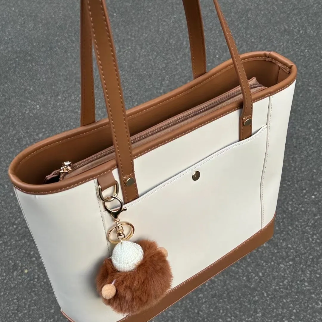 JIAERDI Vintage Beige Large Capacity Tote Bag Hot Girls New Travel Office Leather Casual Handbag Female Retro Shoulder Bags Y2k
JIAERDI Vintage Beige Large Capacity Tote Bag Hot Girls New Travel Office Leather Casual Handbag Female Retro Shoulder Bags Y2k