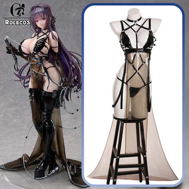 ROLECOS Game Nikke Goddess of Victory Mihara Cosplay Costume Sexy Black Jumpsuit Women Halloween Carnival Role Play Full Set
ROLECOS Game Nikke Goddess of Victory Mihara Cosplay Costume Sexy Black Jumpsuit Women Halloween Carnival Role Play Full Set