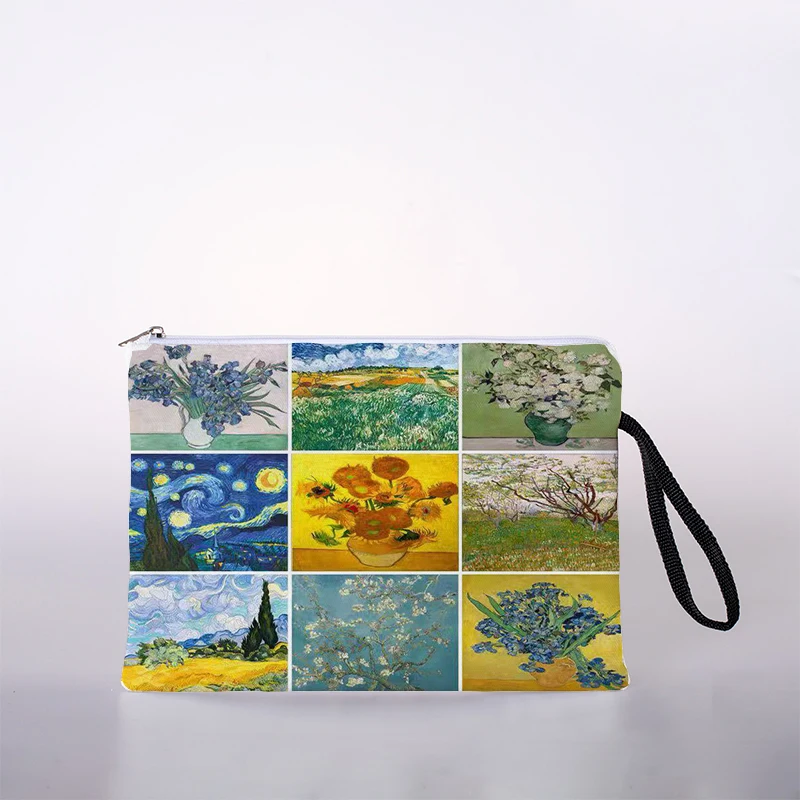 Van Gogh Oil Painting Printed Women's Cosmetic Bag Cute Leisure Travel Portable Storage Handbag Cosmetic Bag Toiletry Bag
Van Gogh Oil Painting Printed Women's Cosmetic Bag Cute Leisure Travel Portable Storage Handbag Cosmetic Bag Toiletry Bag