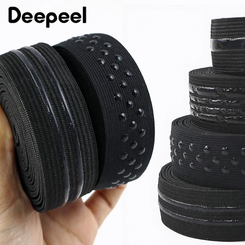 5M Non-slip Silicone Elastic Band Underwear Bra Strap Fastener Rubber Bands Garment Belt Strech Tape Clothing Sewing Accessories
5M Non-slip Silicone Elastic Band Underwear Bra Strap Fastener Rubber Bands Garment Belt Strech Tape Clothing Sewing Accessories