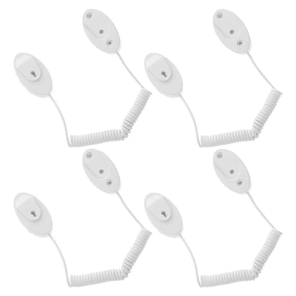 4Pcs Anti-Lost Rope Hook with Retractable Steel Spring Coil Wire for Phone Display Stand Remote Control Security Cable
4Pcs Anti-Lost Rope Hook with Retractable Steel Spring Coil Wire for Phone Display Stand Remote Control Security Cable