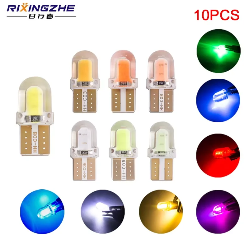 20/50pcs Cob t10 led W5W LED No Error silicone LED T10 For Car Parking Lights Clearance Bulbs Interior Dome plate Lights 12V
20/50pcs Cob t10 led W5W LED No Error silicone LED T10 For Car Parking Lights Clearance Bulbs Interior Dome plate Lights 12V