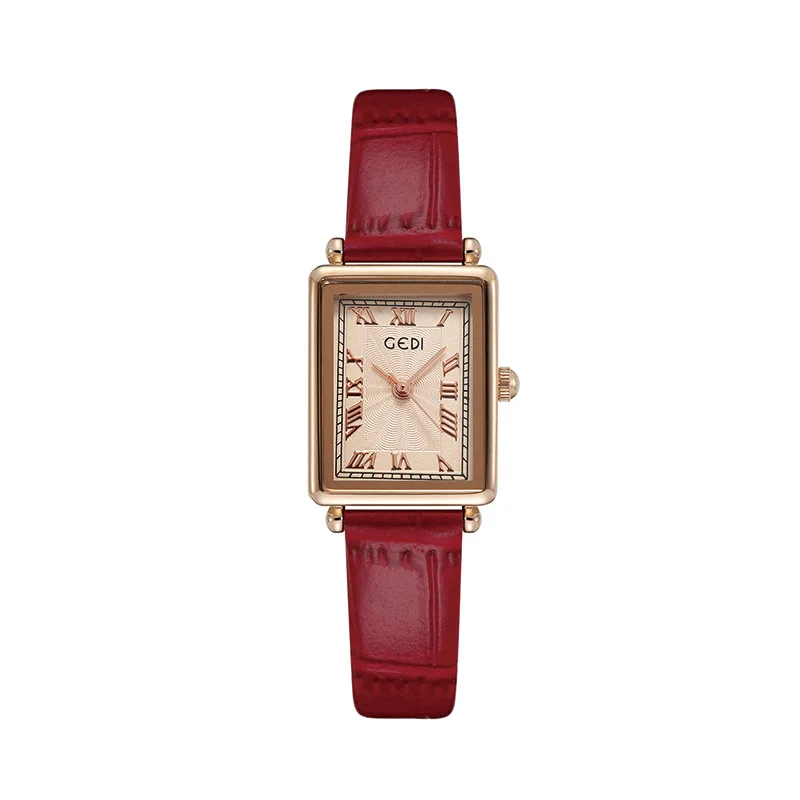 Ms. Gordie Roman Retro Style Small Square Plate Student Versatile Quartz Watch Bamboo Knot Belt Watch 51066-2
Ms. Gordie Roman Retro Style Small Square Plate Student Versatile Quartz Watch Bamboo Knot Belt Watch 51066-2