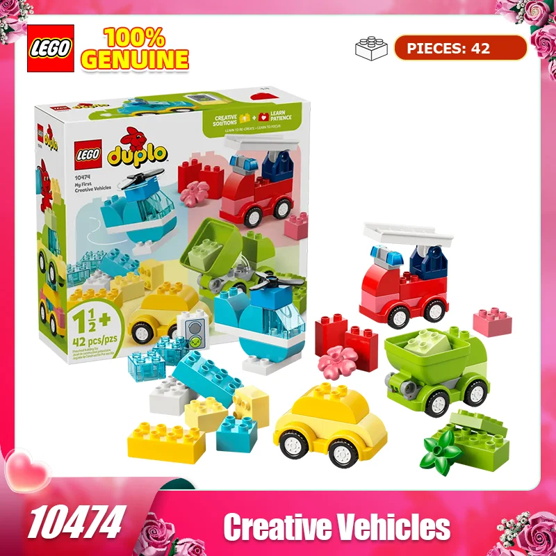 LEGO Brick Brick's Treasure 10474, креативная коллекция автомобилей, большие детали, детские игрушки для мальчиков и девочек, подарки на день рождения
LEGO Brick Brick's Treasure 10474, креативная коллекция автомобилей, большие детали, детские игрушки для мальчиков и девочек, подарки на день рождения