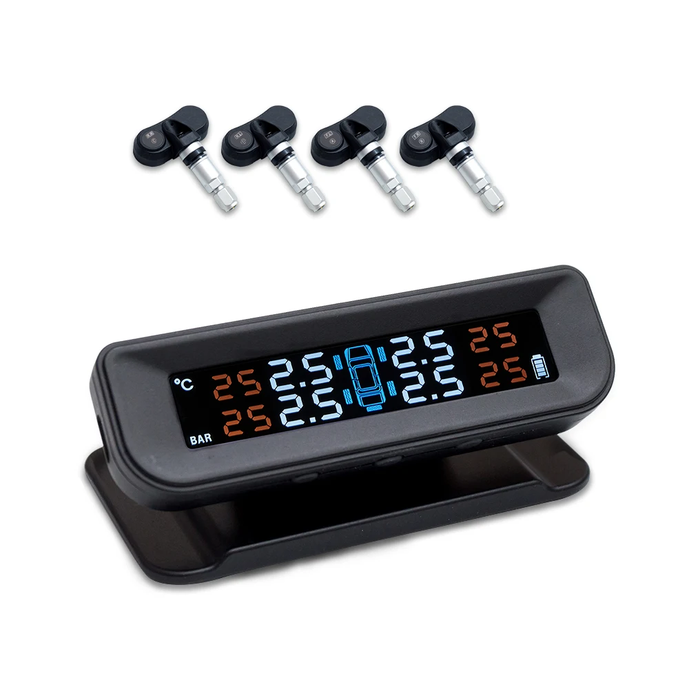 GC260 Solar Power USB Digital Tire Pressure Monitoring System With Wireless Great Sensor Internal
GC260 Solar Power USB Digital Tire Pressure Monitoring System With Wireless Great Sensor Internal