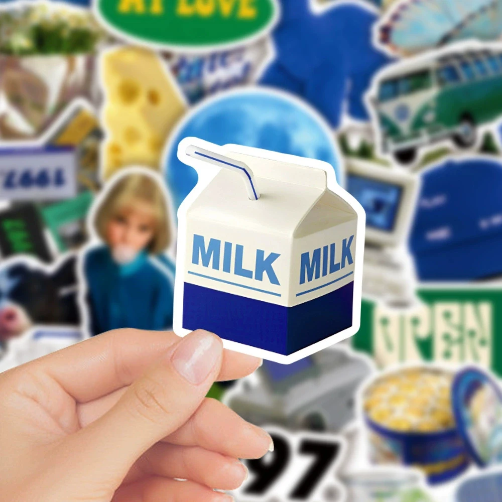 10/30/50pcs INS Style Blue Cartoon Aesthetic Stickers Cute Decals DIY Notebook Laptop Suitcase Guitar Waterproof PVC Sticker Toy
10/30/50pcs INS Style Blue Cartoon Aesthetic Stickers Cute Decals DIY Notebook Laptop Suitcase Guitar Waterproof PVC Sticker Toy