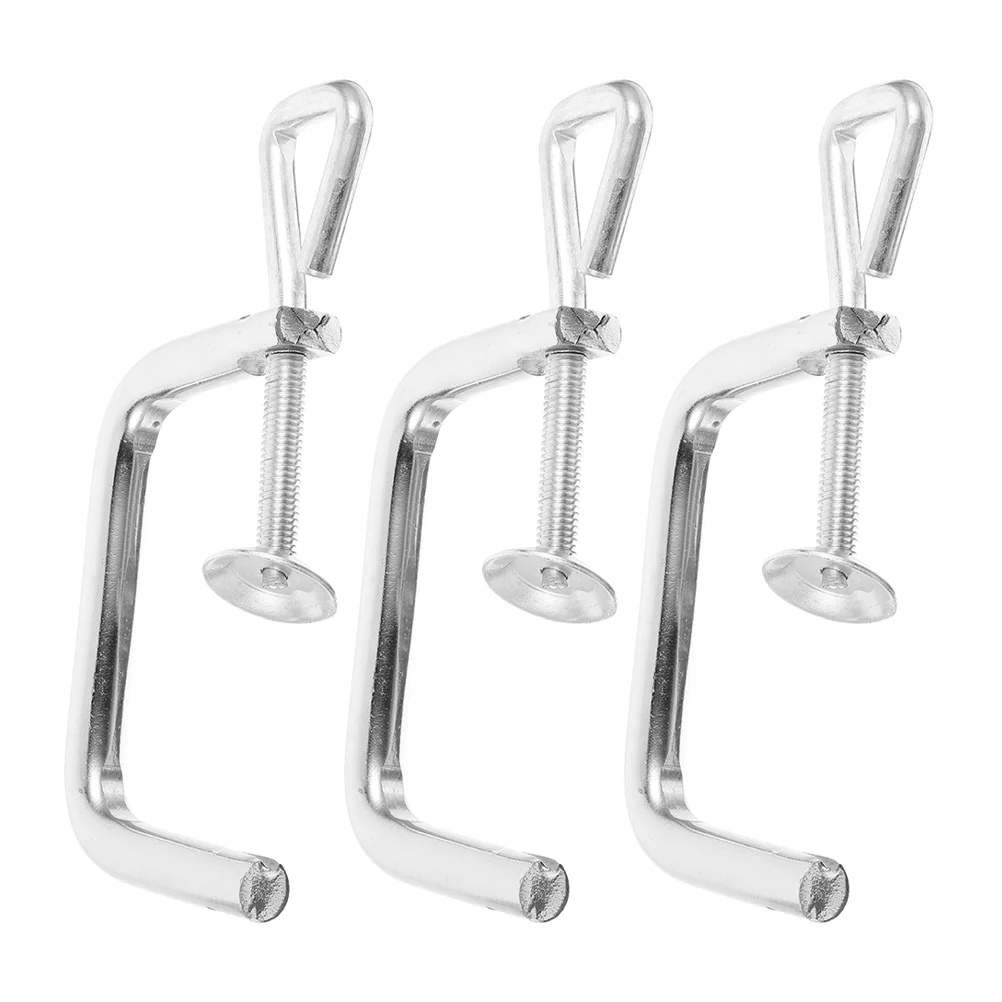 3 Pcs Pasta Machine Fixing Clip Noodle Maker Handle Replacement Parts Hand Crank Silver Ferroalloy Roller Kitchen Tool Thick
3 Pcs Pasta Machine Fixing Clip Noodle Maker Handle Replacement Parts Hand Crank Silver Ferroalloy Roller Kitchen Tool Thick