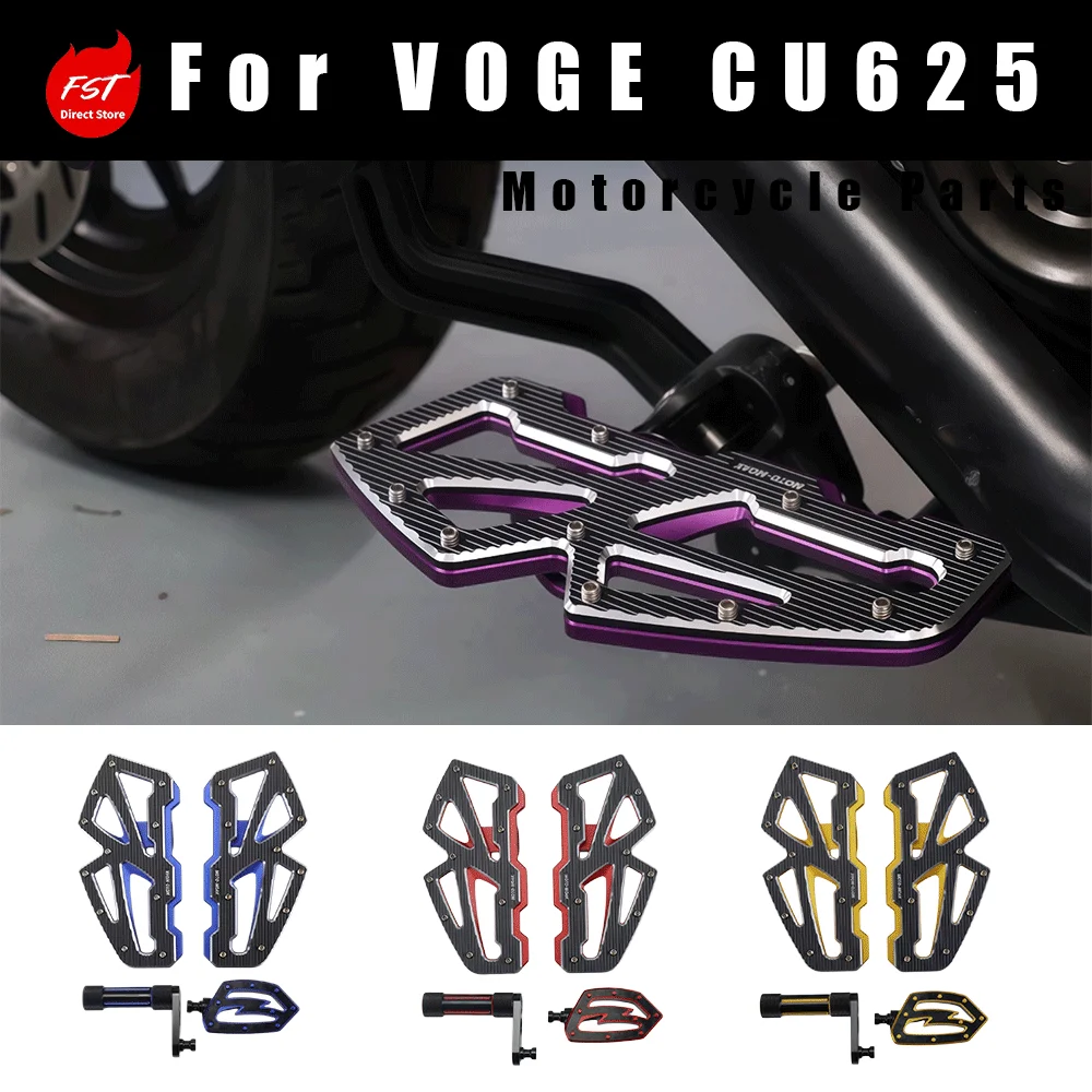 Modification for VOGE CU625: Enlarged Foot Pegs, Front & Rear Shift Levers
Modification for VOGE CU625: Enlarged Foot Pegs, Front & Rear Shift Levers