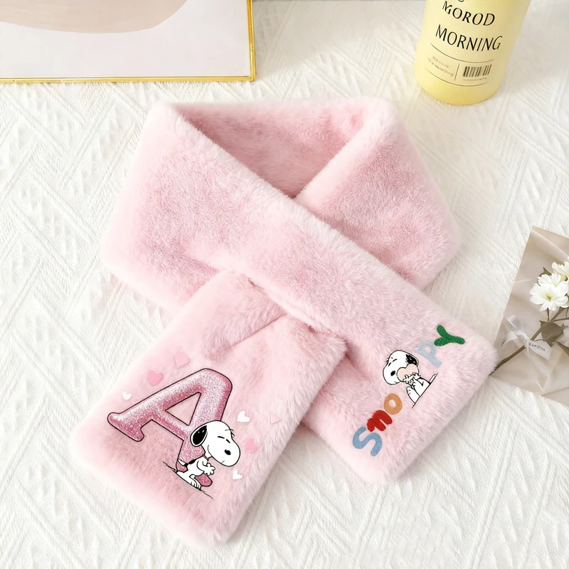 Snoopy Scarf Cute Cartoon Anime Pattern Scarf Autumn/Winter Outdoor Plush Warm Cold Resistant Scarf Children's Birthday Gift
Snoopy Scarf Cute Cartoon Anime Pattern Scarf Autumn/Winter Outdoor Plush Warm Cold Resistant Scarf Children's Birthday Gift
