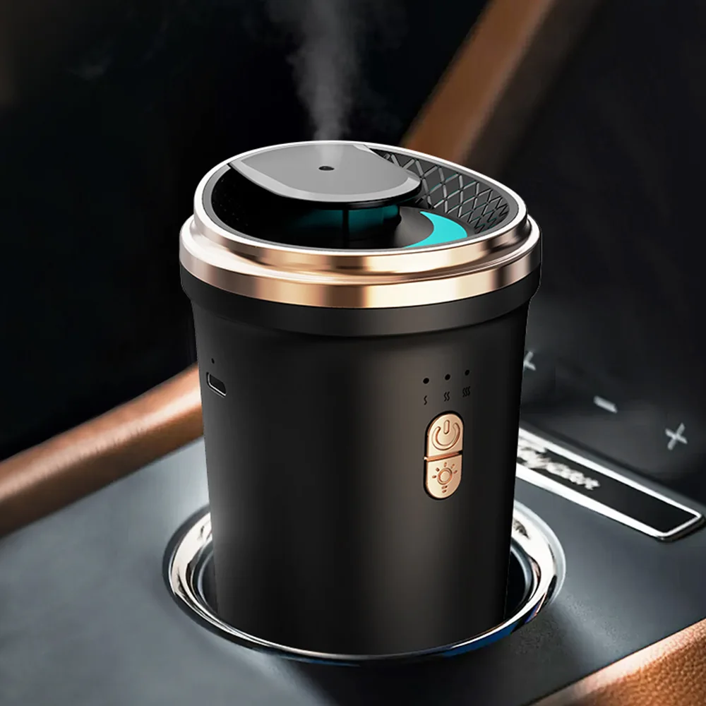 TEABLUM 50m³ Car Diffuser Humidifier Auto Air Purifier Aromo Air Freshener Type-C Charging for Home Aroma Aromatherapy Diffuser
TEABLUM 50m³ Car Diffuser Humidifier Auto Air Purifier Aromo Air Freshener Type-C Charging for Home Aroma Aromatherapy Diffuser