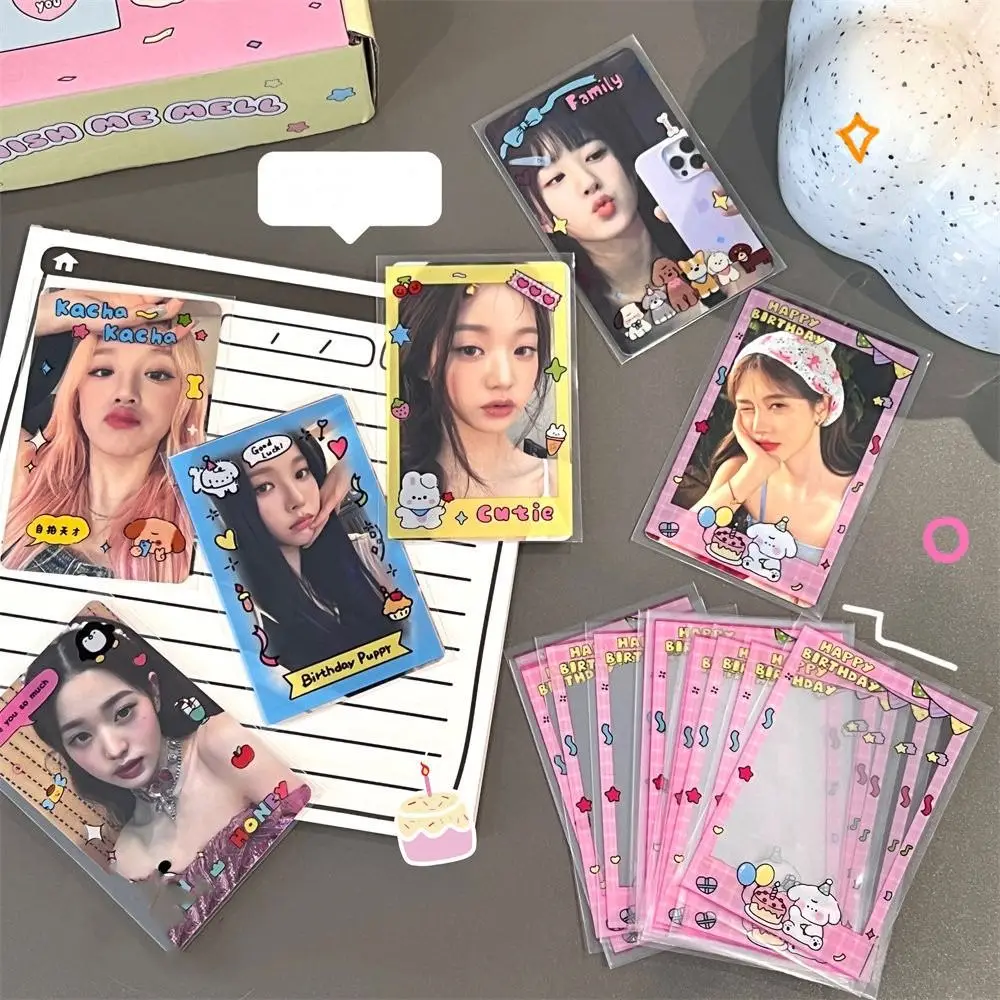 Display Sleeves Small Card Case Photo Protective Transparent Card Film Cartoon Idol Picture Photo Card Holder Kids Gift
Display Sleeves Small Card Case Photo Protective Transparent Card Film Cartoon Idol Picture Photo Card Holder Kids Gift
