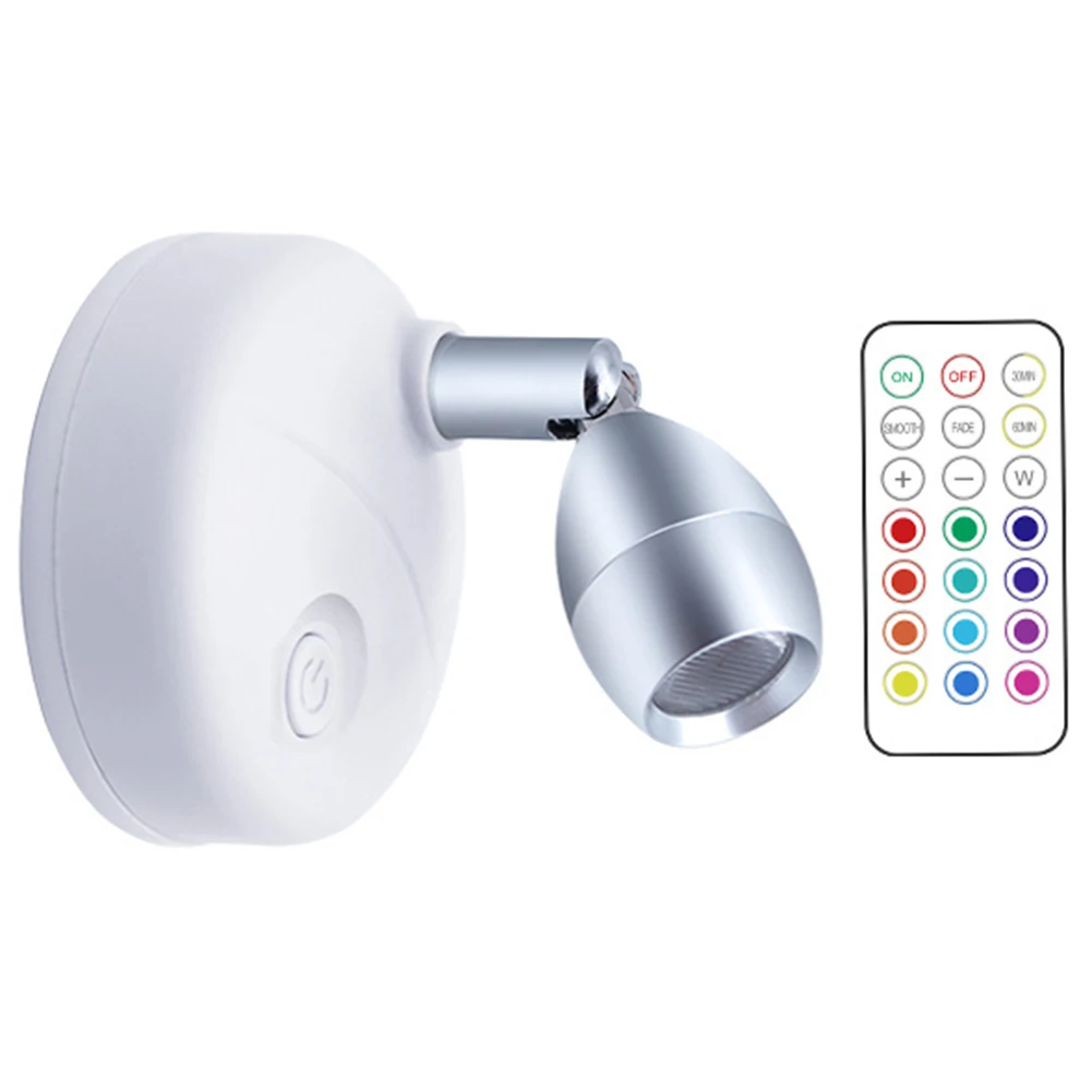 13 Colours Wall Sconces Lamp Battery Operated RGB Night Light Remote Control with Box for Bedroom Bedside for Living Room Closet
13 Colours Wall Sconces Lamp Battery Operated RGB Night Light Remote Control with Box for Bedroom Bedside for Living Room Closet