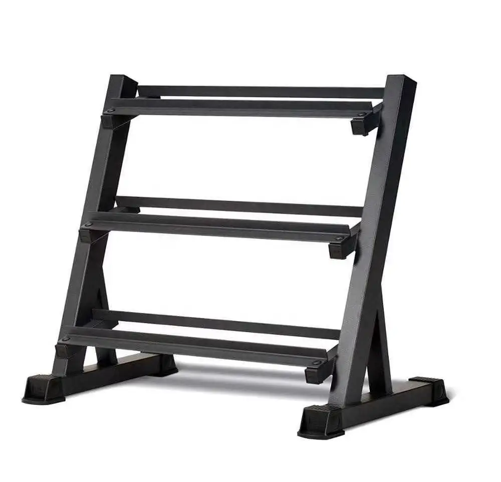 Fitness Gym Equipment 3 Tier Dumbbell Rack Storage Rack Multilevel Weight Storage Dumbbell Rack for Sale
Fitness Gym Equipment 3 Tier Dumbbell Rack Storage Rack Multilevel Weight Storage Dumbbell Rack for Sale
