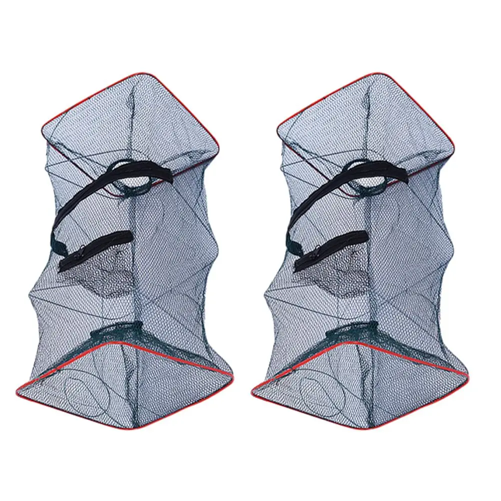 2Pcs Crab Fishing Net Traps Portable Foldable Crawfish Catching Shrimp Nets Longlasting Lobster Eel Traps Reusable Fish Net Mesh
2Pcs Crab Fishing Net Traps Portable Foldable Crawfish Catching Shrimp Nets Longlasting Lobster Eel Traps Reusable Fish Net Mesh