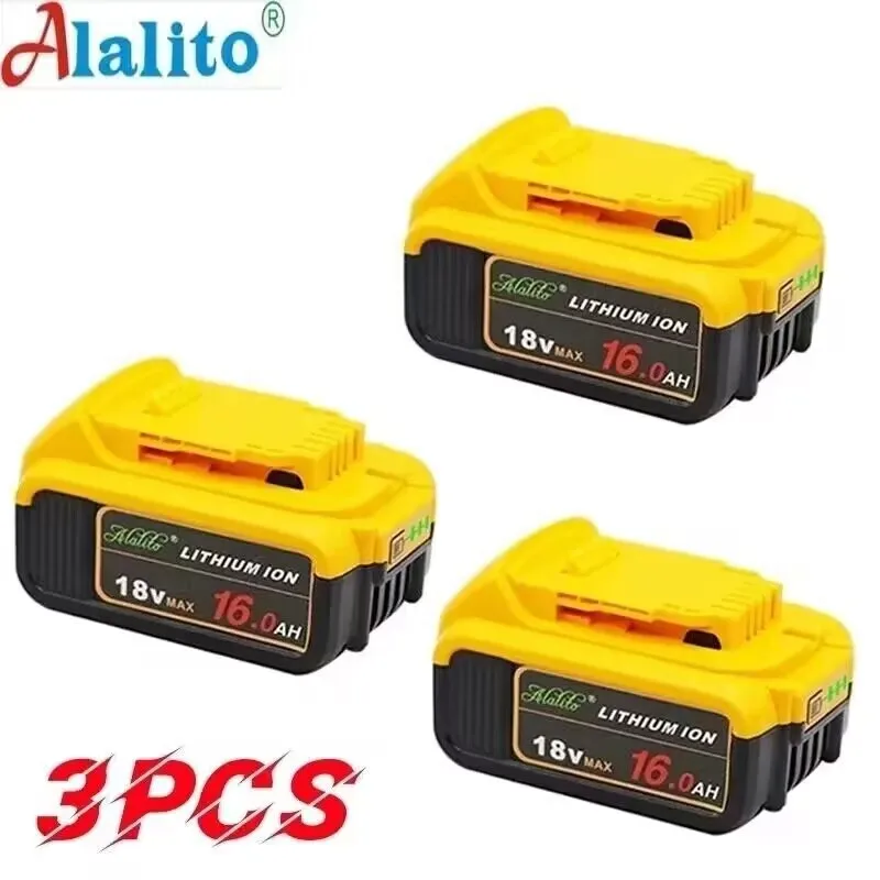 Сменная батарея для электроинструмента DeWalt DCB184 DCB181 DCB182 DCB200 20 в 16 А 18 в 18 в
Сменная батарея для электроинструмента DeWalt DCB184 DCB181 DCB182 DCB200 20 в 16 А 18 в 18 в
